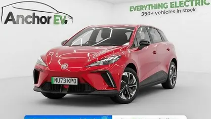 Used MG MG4 EV SE 125 kW (170 HP) 2023 Red Hatchback