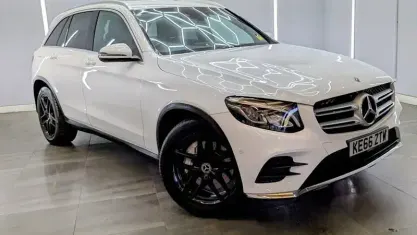 Used Mercedes GLC220 AMG line 170 HP (125 kW) 2017 White SUV