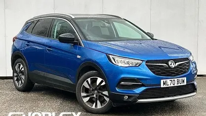 Used Vauxhall Grandland X SRi 131 HP (96 kW) 2020 Blue SUV