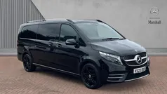 Black Used 2023 Mercedes V220 AMG line MPV | £57,812 (Good price)