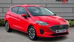 Red Used 2023 Ford Fiesta Titanium Hatchback | £15,749 (Fair price)