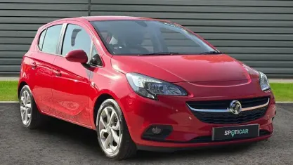 Used Vauxhall Corsa 75 HP (55 kW) 2017 Red Hatchback