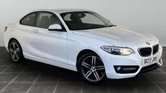 White Used 2017 BMW 218 Sport Line Coupe | £11,995 (Fair price)