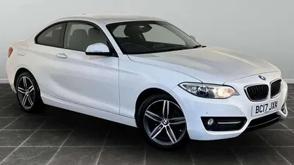 White Used 2017 BMW 218 Sport Line Coupe | £11,995 (Fair price)