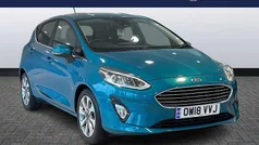 Blue Used 2018 Ford Fiesta Titanium Hatchback | £11,450 (Fair price)