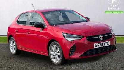 Used Vauxhall Corsa 75 HP (55 kW) 2020 Red Hatchback