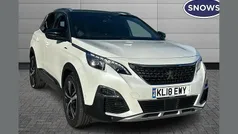 White Used 2018 Peugeot 3008 GT-line SUV | £13,300 (Fair price)