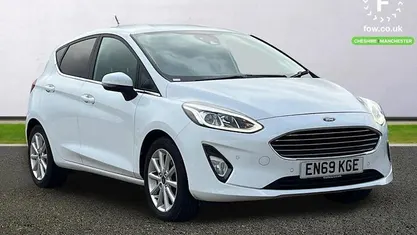 Used Ford Fiesta Titanium X 101 HP (74 kW) 2019 White Hatchback