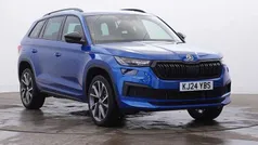 Blue Used 2024 Skoda Kodiaq SportLine SUV | £36,000 (Fair price)