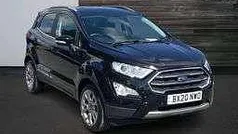 Black Used 2020 Ford Ecosport Titanium SUV | £10,350 (Fair price)