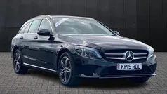 Black Used 2019 Mercedes C200 Premium Estate | £17,553 (Fair price)