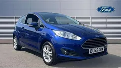 Blue Used 2015 Ford Fiesta Zetec Hatchback | £5,458 (Fair price)