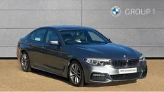 Blue Used 2017 BMW 520 M Sport Sedan | £16,995 (Fair price)