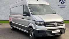 Silver Used 2024 VW Crafter Van | £34,198 (Fair price)
