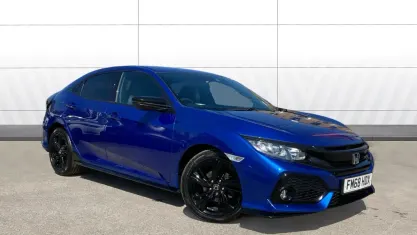 Used Honda Civic Sport 126 HP (92 kW) 2019 Blue Hatchback