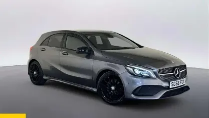 Begagnad Mercedes A200 AMG Line Premium 136 HK (100 kW) 2017 Halvkombi