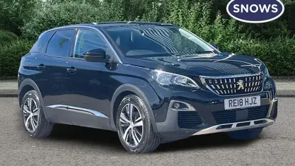 Używany Peugeot 3008 Allure 120 KM (88 kW) 2018 Czarny SUV