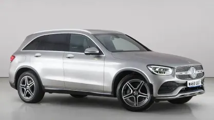 Used Mercedes GLC220 AMG line 194 HP (142 kW) 2019 Silver SUV