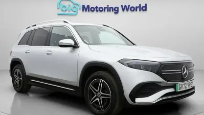 Used Mercedes EQB350 AMG line 214 kW (292 HP) 2023 Silver SUV