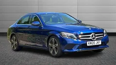 Blue Used 2020 Mercedes C220 Sport Edition Sedan | £20,750 (Fair price)