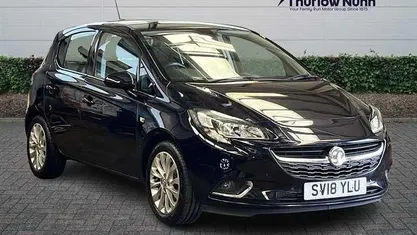 Used Vauxhall Corsa 90 HP (66 kW) 2018 Blue Hatchback