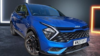 Usado Kia Sportage GT-Line 150 CV (110 kW) 2023 Azul SUV