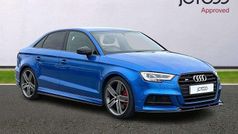 Blue Used 2018 Audi S3 Black Edition Sedan | £22,500 (Fair price)