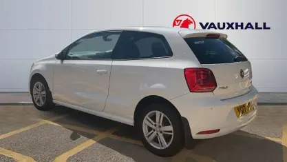 Begagnad VW Polo Edition 75 HK (55 kW) 2017 Vit Halvkombi