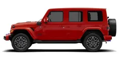 Red Used 2022 Jeep Wrangler Overland SUV | £43,995 (Fair price)