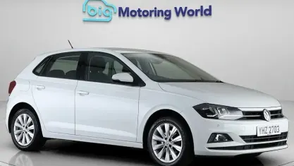 Używany VW Polo SEL 116 KM (85 kW) 2019 Biały Hatchback