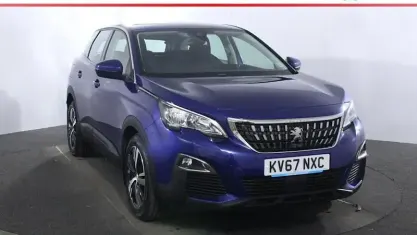 Used Peugeot 3008 Active 120 HP (88 kW) 2017 Blue SUV