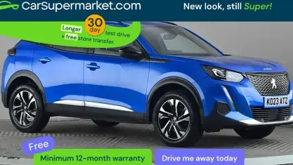 Begagnad Peugeot 2008 Allure+ 131 HK (96 kW) 2023 Blå SUV