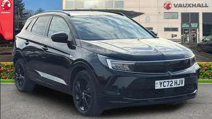 Used Vauxhall Grandland X GS Line 131 HP (96 kW) 2022 Black SUV