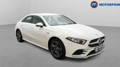 Used Mercedes A250 AMG line 218 HP (160 kW) 2021 White Sedan
