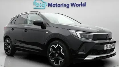 Used Vauxhall Grandland X Ultimate 131 HP (96 kW) 2023 Black SUV