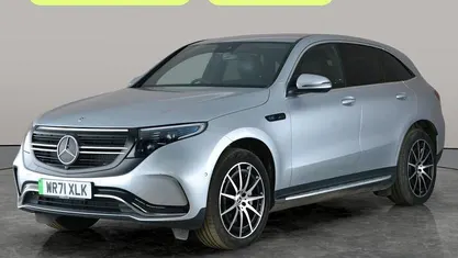 Used Mercedes EQC400 AMG line 300 kW (408 HP) 2022 Silver SUV