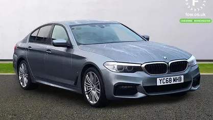 Used BMW 530e M Sport 252 HP (185 kW) 2019 Blue Sedan