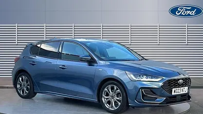 Blue Used 2023 Ford Focus ST-Line Hatchback | £14,452 (Fair price)