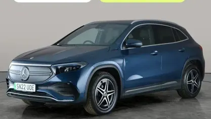 Used Mercedes EQA250 AMG line 139 kW (190 HP) 2022 Blue SUV