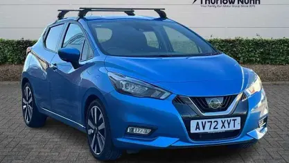 Used Nissan Micra Tekna 92 HP (67 kW) 2022 Blue Hatchback