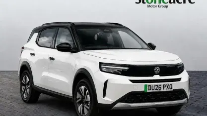 New Vauxhall Frontera Ultimate 83 kW (113 HP) 2026 White SUV
