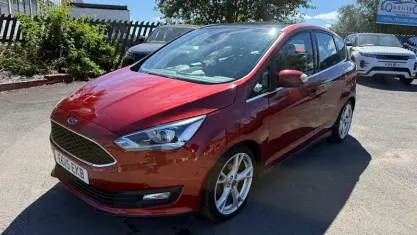Used Ford C-MAX Titanium X 120 HP (88 kW) 2015 Red MPV