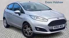 Silver Used 2015 Ford Fiesta Zetec Hatchback | £6,260 (Fair price)