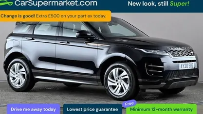 Used Land Rover Range Rover evoque R-Dynamic 152 HP (111 kW) 2020 Black SUV