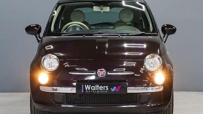 Używany Fiat 500 Lounge 105 KM (77 kW) 2014 Purpurowy Hatchback