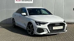 White Used 2024 Audi A3 S-Line Sedan | £25,950 (Fair price)