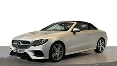 Silver Used 2020 Mercedes E220 AMG line Cabriolet | £25,320 (Fair price)