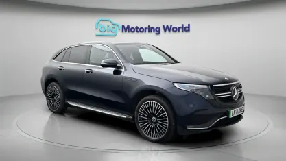 Used Mercedes EQC400 AMG Line Premium 300 kW (408 HP) 2022 Blue SUV