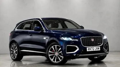 Used Jaguar F-Pace R-Dynamic 204 HP (150 kW) 2021 Blue SUV
