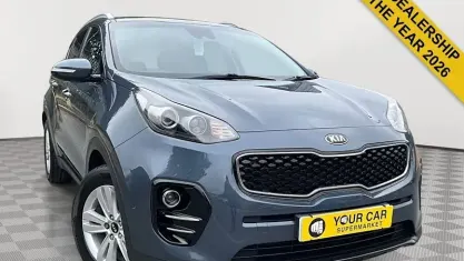 Used Kia Sportage 132 HP (97 kW) 2018 Blue SUV